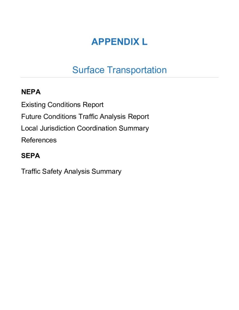 Appendix l surface transportation 3 pdf
