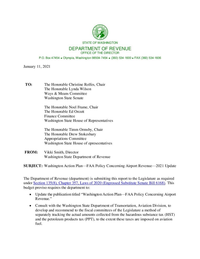 FAA Policy Airport20Revenue Pdf