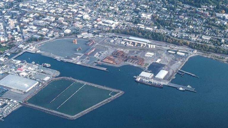 G p cleanup site on bellingham waterfront