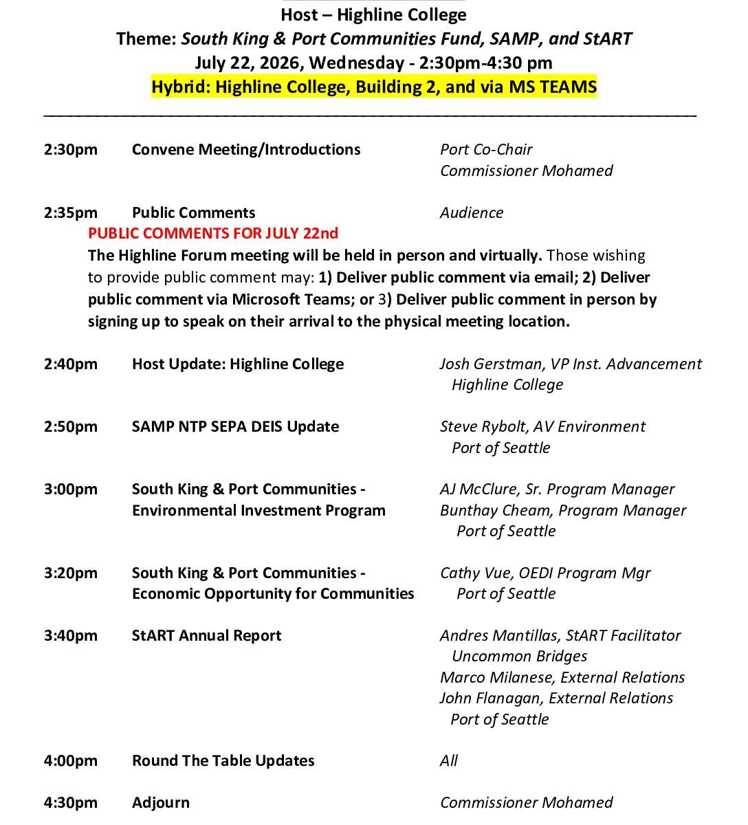 Highline forum agenda final 22july2026 pdf