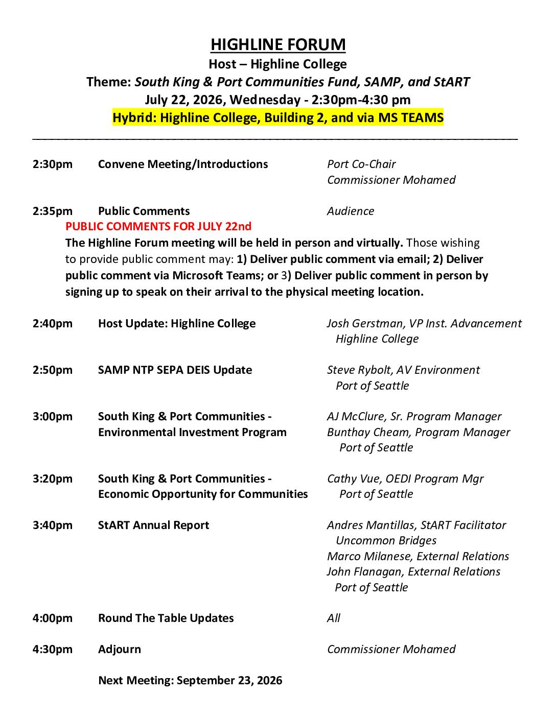 Highline forum agenda final 22july2026 pdf