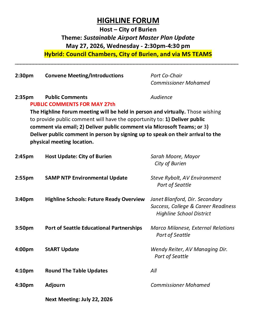 Highline forum agenda final 27may2026 pdf