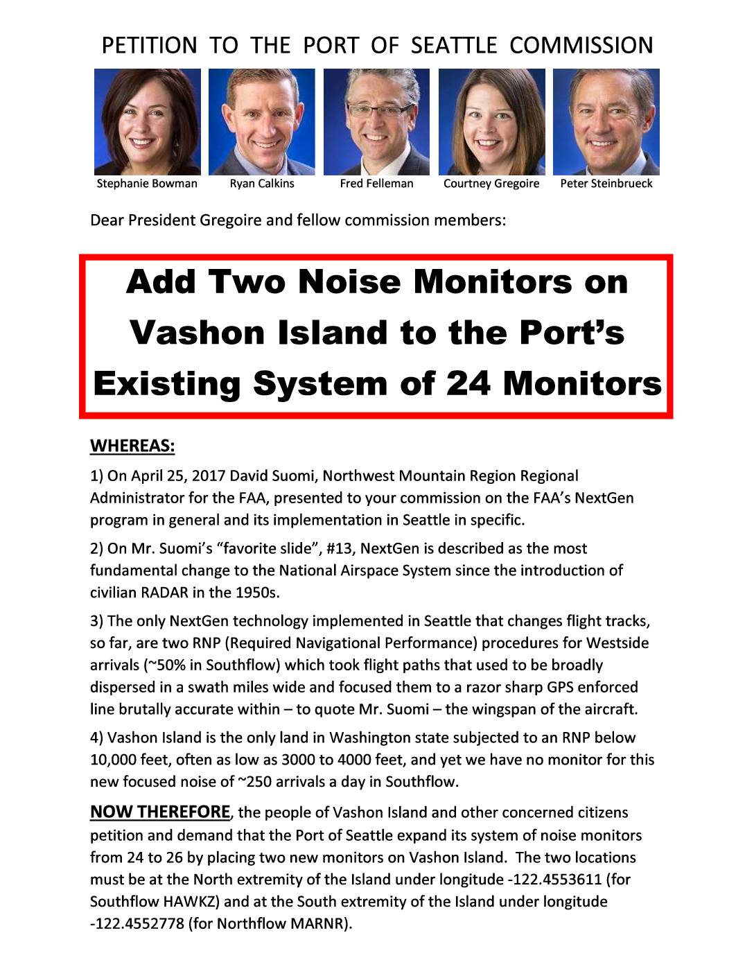 Petition to the Port of Seattle Small Pdf