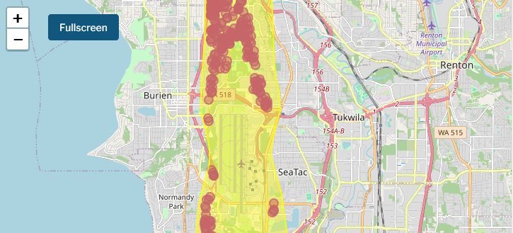 Port Packages Mapped Year Filter Sea Tac Noise.info Cropped