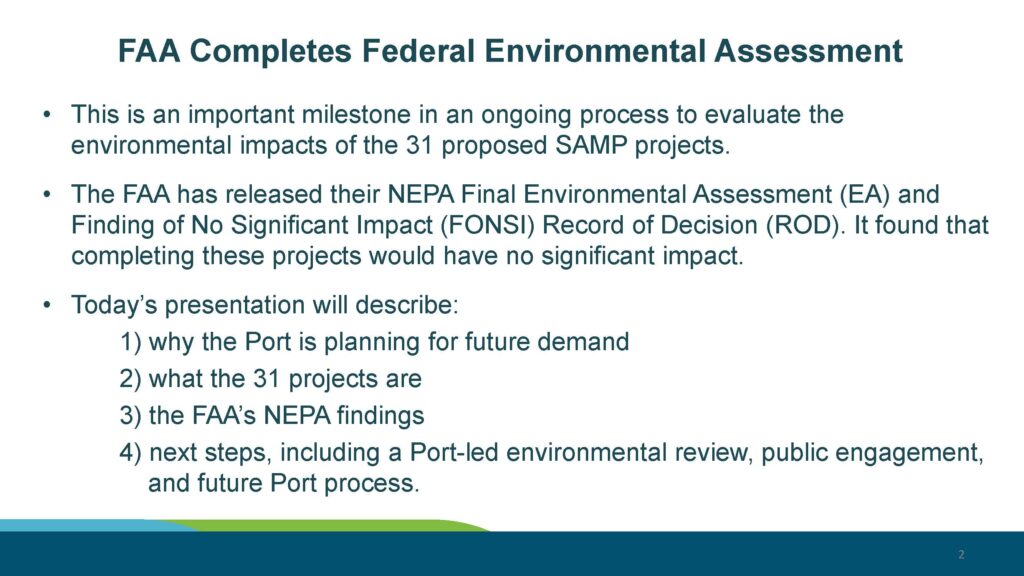 Samp NTP Final NEPA EA FAA Record of Decision and SEPA Next Steps 10 22 25 Page 02