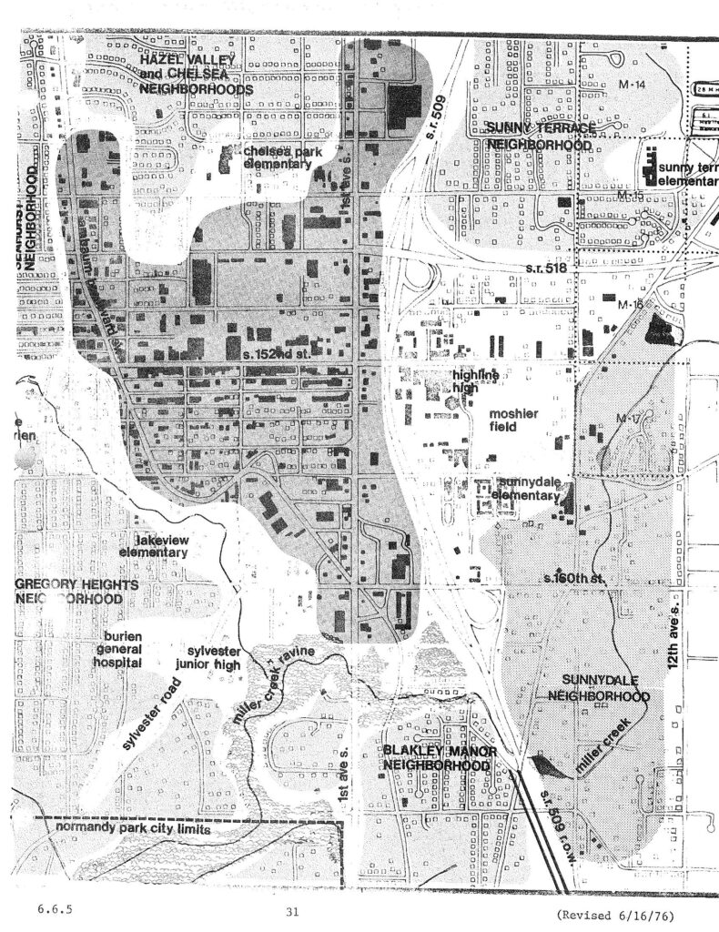 Stcp chapter 6 pg 31 neighborhood boundaries and schools map unk