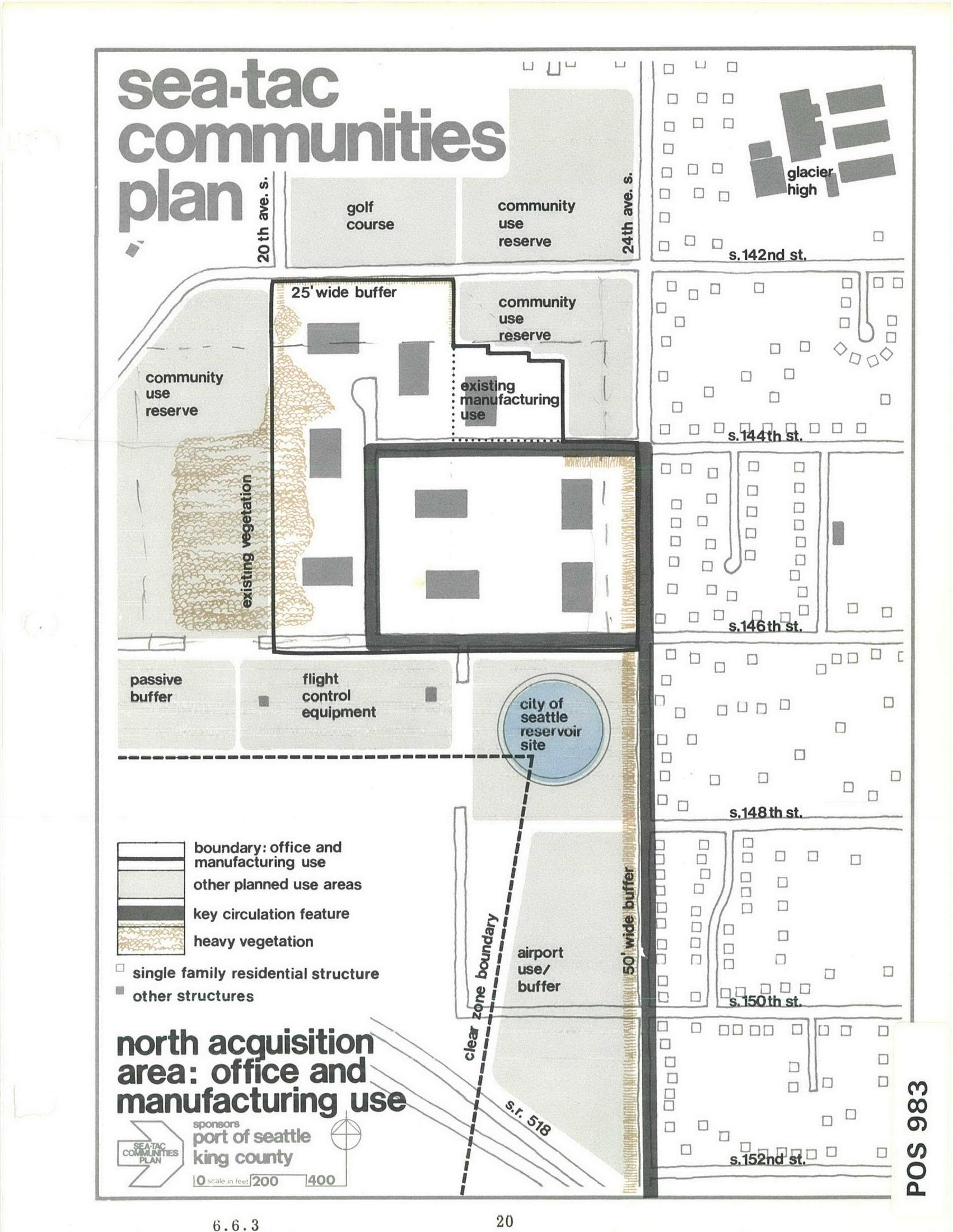 Stcp chapter unk pg 20 sea tac communities plan north acquisition area office and manufacturing use 2
