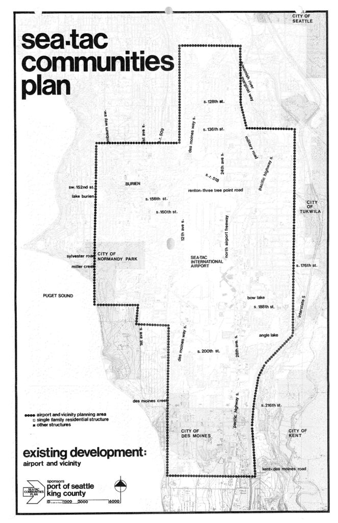 Stcp chapter unk pg unknown sea tac communities plan existing development airport and vicinity