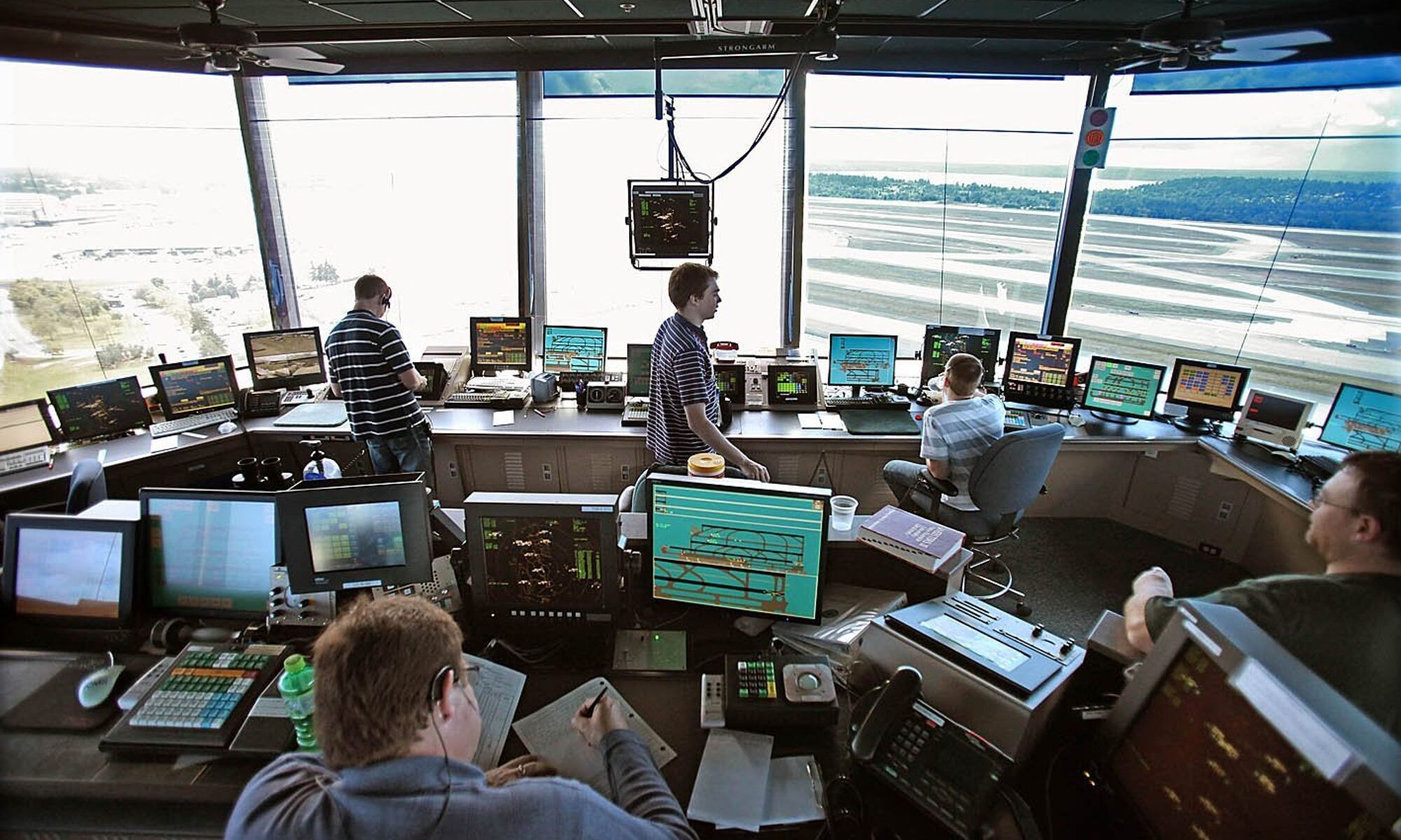 Sea Tac Airport Tower Inside 2018403947