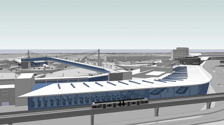 Seatac international arrivals facility