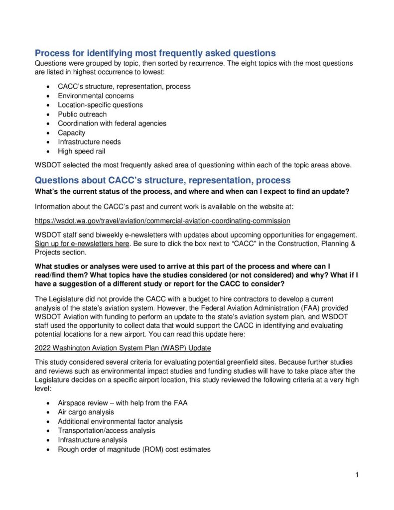 Cacc frequently asked questions pdf