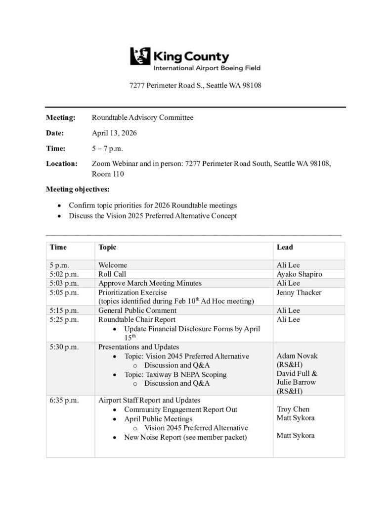 Meeting Packet April 13, 2026 Pdf
