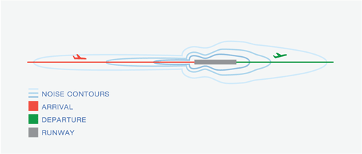 Noise Contour Map Trim