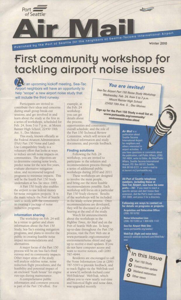 Port of seattle air mail newsletter winter 2010 pdf