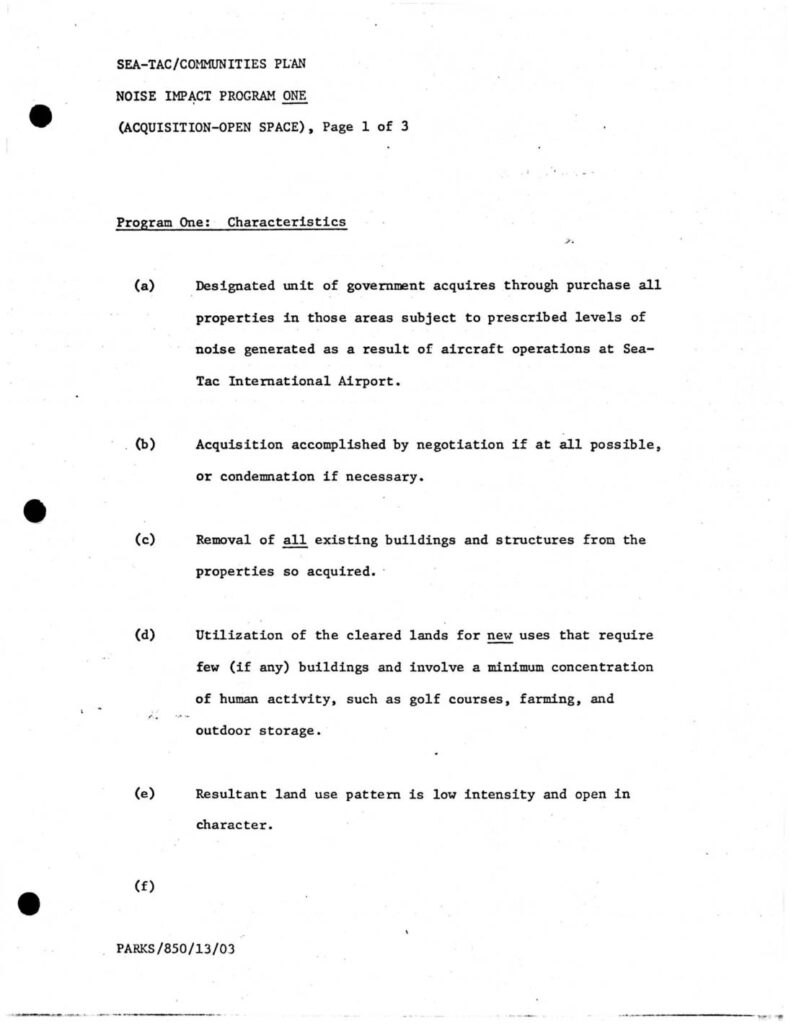 STCP noise impact programs one two three acquisition characteristics pdf
